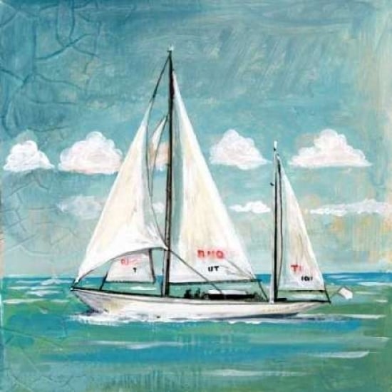 Sailboats II Poster Print by Gregory Gorham-VARPDXGOR268 Image 2