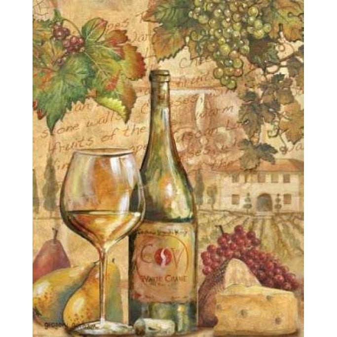 Wine Collage II Poster Print by Gregory Gorham-VARPDXGOR274 Image 2