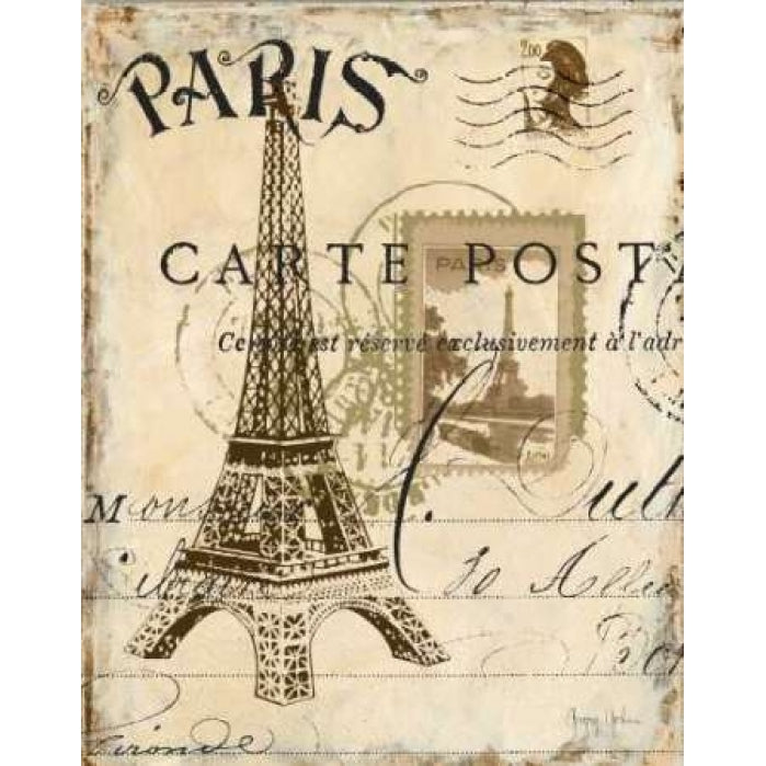 Paris Collage I Poster Print by Gregory Gorham-VARPDXGOR309 Image 1