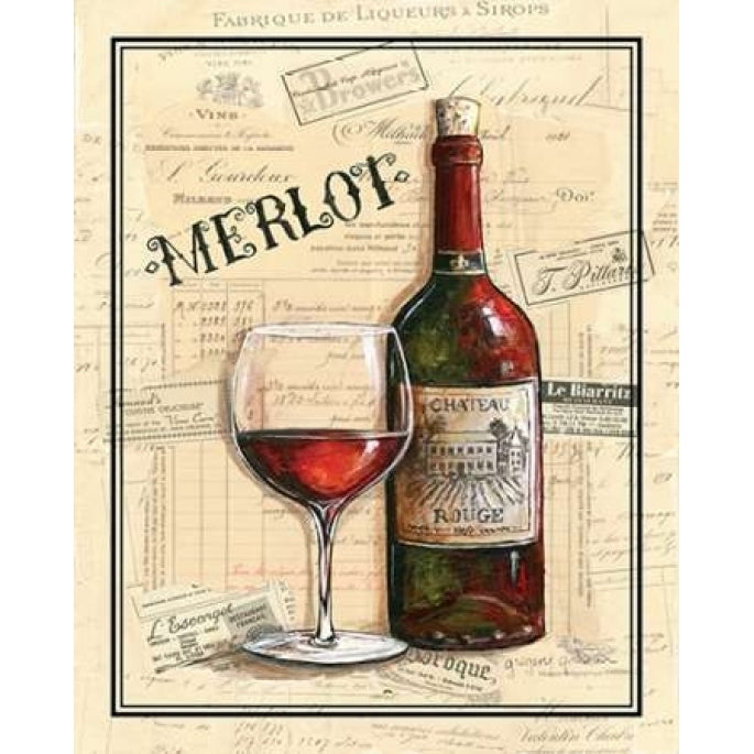 Chateau Rouge Poster Print by Gregory Gorham-VARPDXGOR409 Image 1