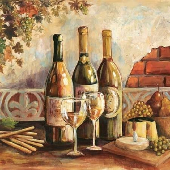 Bountiful Wine Sq I Poster Print by Gregory Gorham-VARPDXGOR458 Image 2