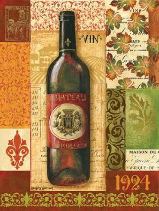 Old World Wine II Poster Print by Gregory Gorham-VARPDXGOR467 Image 1