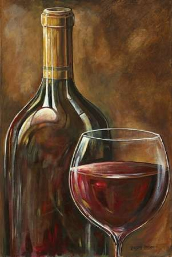 Red Wine Poster Print by Gregory Gorham-VARPDXGOR470 Image 1