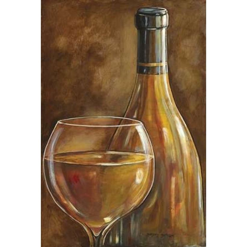 White Wine Poster Print by Gregory Gorham-VARPDXGOR471 Image 1