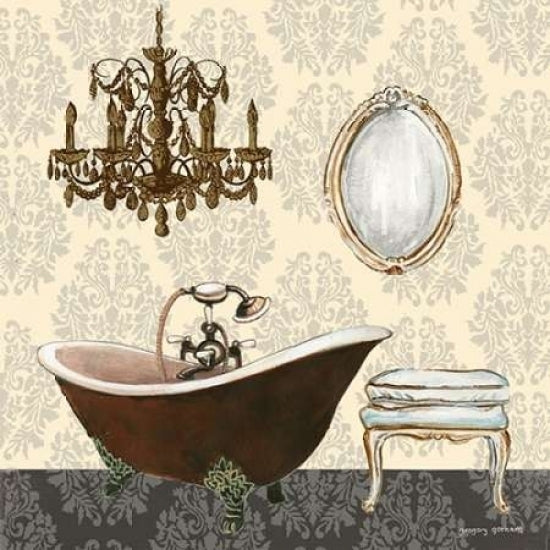 French Bath Motif II Poster Print by Gregory Gorham-VARPDXGOR525 Image 2