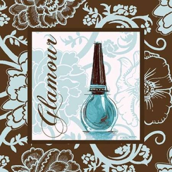 Fashion Blue Glamour Poster Print by Gregory Gorham-VARPDXGOR560 Image 1