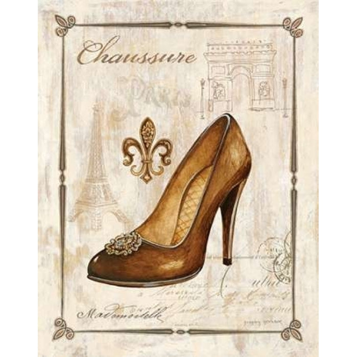 Keys to Paris Chaussure Poster Print by Gregory Gorham-VARPDXGOR573 Image 1