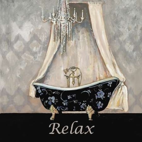 Ikat Bath Relax Poster Print by Gregory Gorham-VARPDXGOR586 Image 2