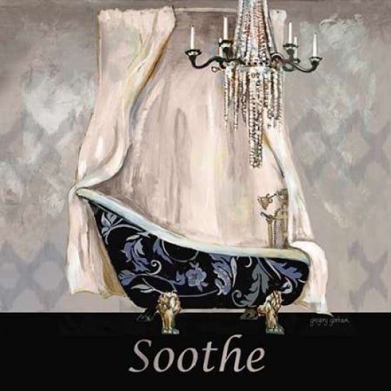 Ikat Bath Soothe Poster Print by Gregory Gorham-VARPDXGOR587 Image 1