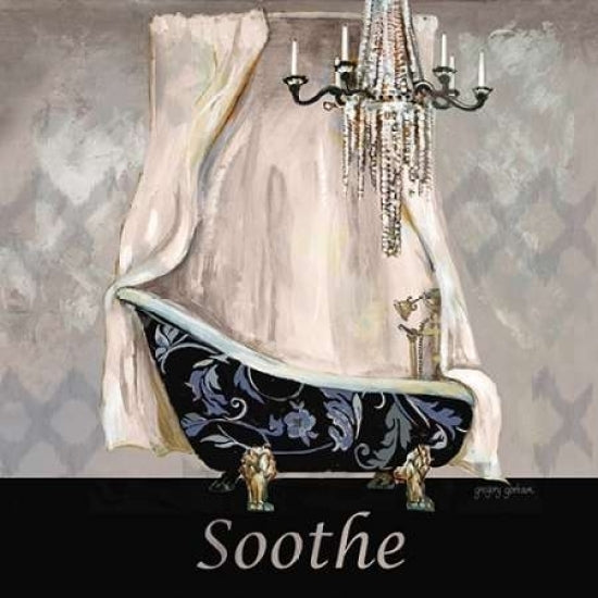 Ikat Bath Soothe Poster Print by Gregory Gorham-VARPDXGOR587 Image 2