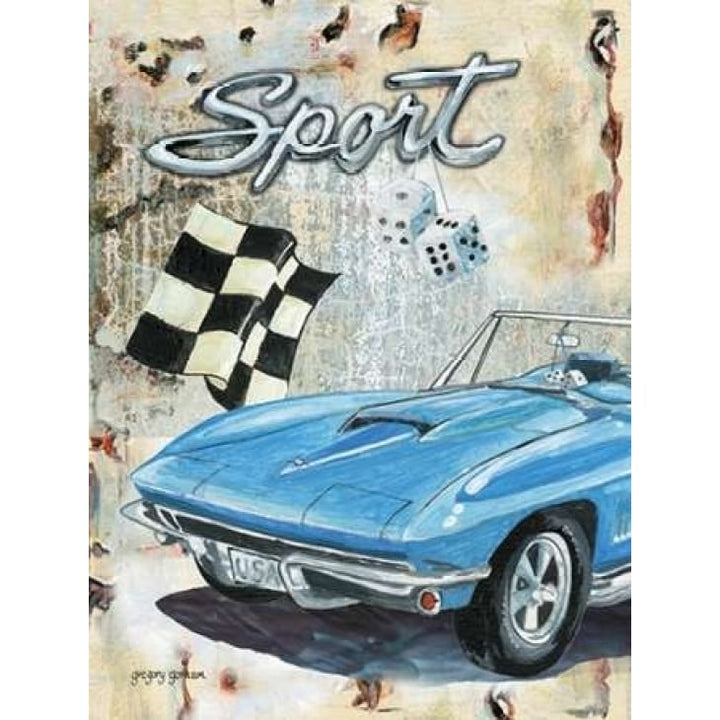 Sport Car Poster Print by Gregory Gorham-VARPDXGOR590 Image 2