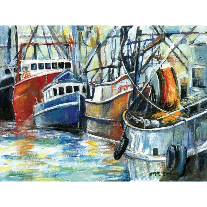 Fleet Motif I Poster Print by Gregory Gorham-VARPDXGOR619 Image 1