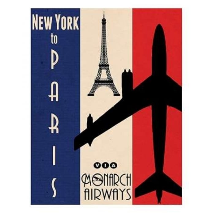 NY to Paris Poster Print by Jason Giacopelli-VARPDXGPL108 Image 2