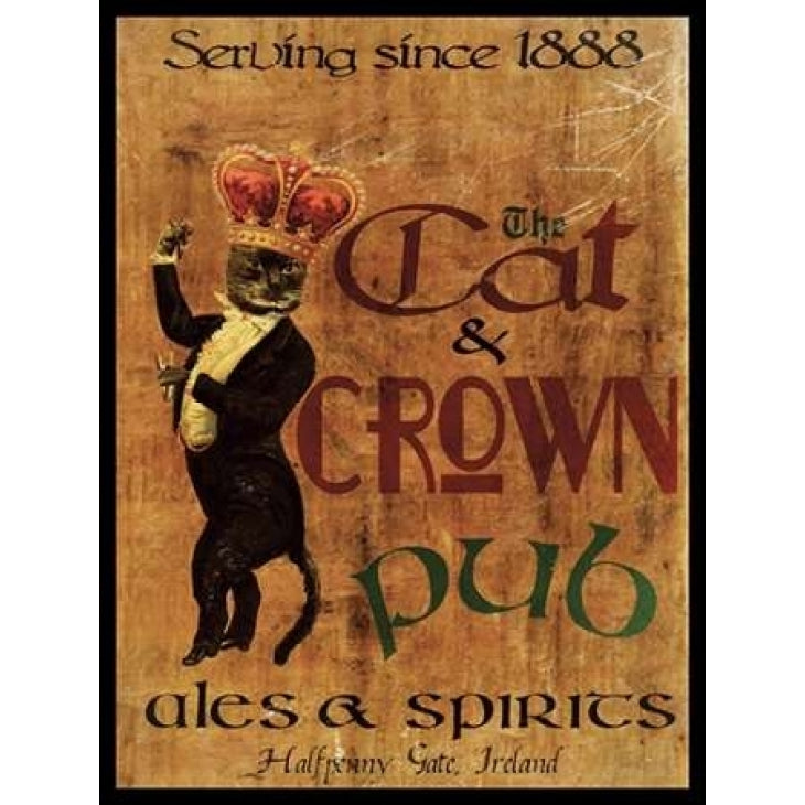 Cat and Crown Pub Poster Print by Jason Giacopelli-VARPDXGPL113 Image 2