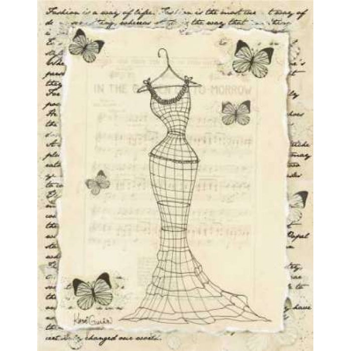 Wire Dress I Poster Print by Katie Guinn-VARPDXGUI014 Image 1