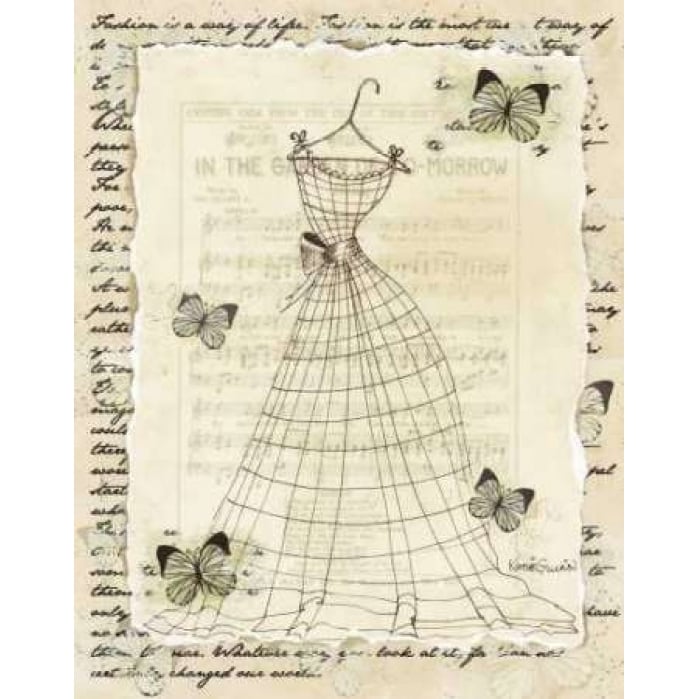 Wire Dress II Poster Print by Katie Guinn-VARPDXGUI015 Image 1