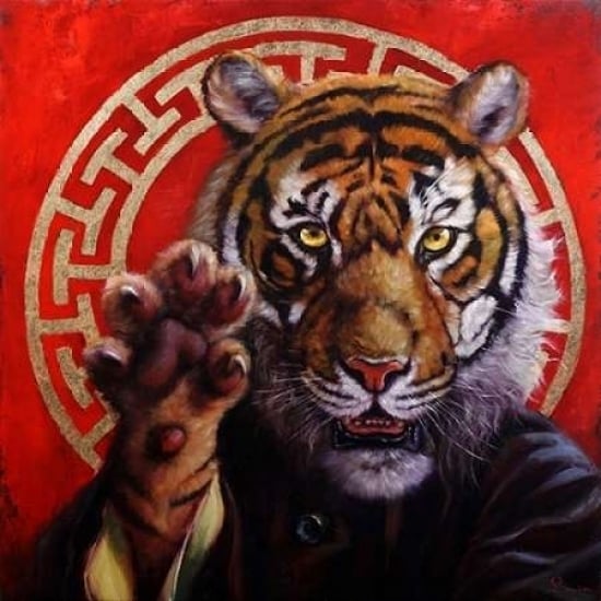 Legend of Tiger Claw Poster Print by Lucia Heffernan-VARPDXH1313D Image 2