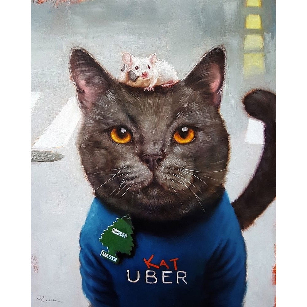 Cat Uber Poster Print by Lucia Heffernan-VARPDXH1613D Image 1