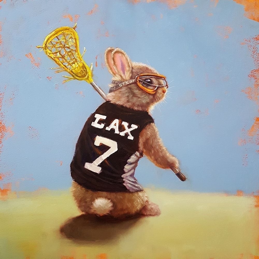 Lax Bunny Poster Print by Lucia Heffernan-VARPDXH1602D Image 1