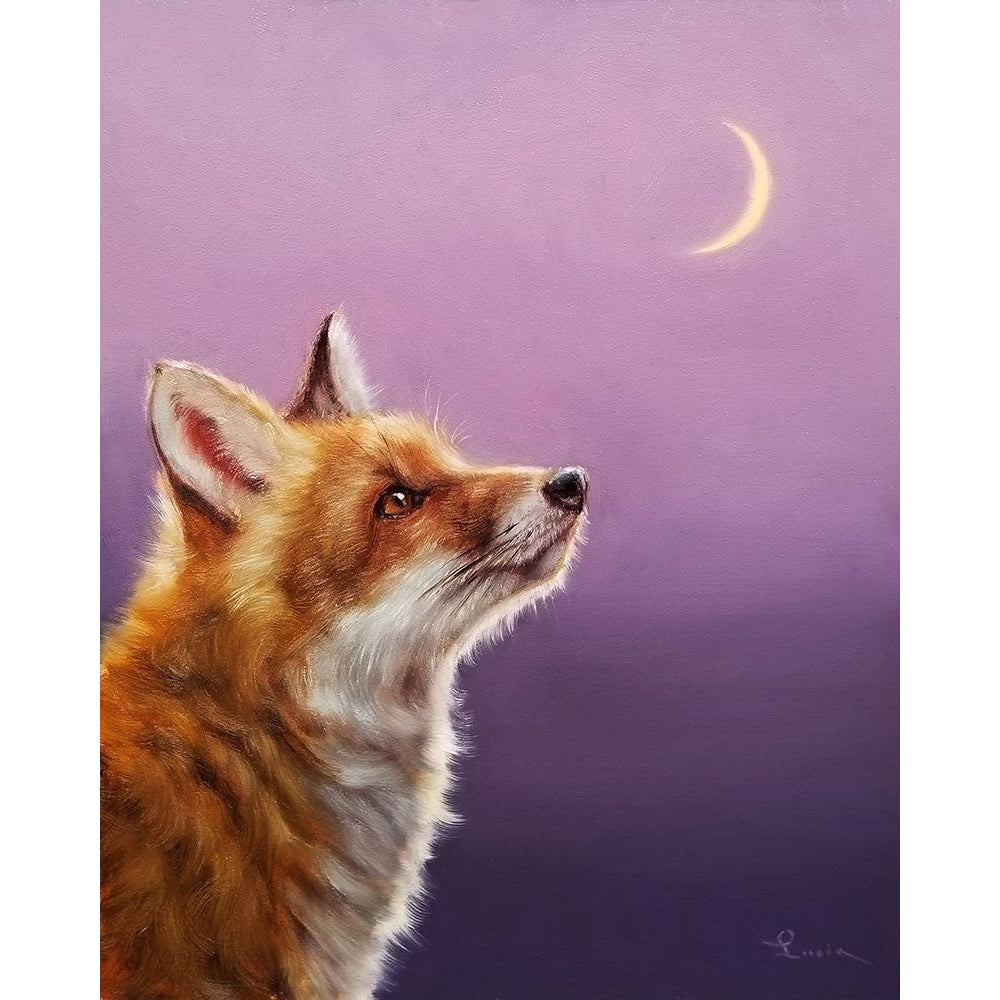 Talking To The Moon Poster Print by Lucia Heffernan-VARPDXH1636D Image 1