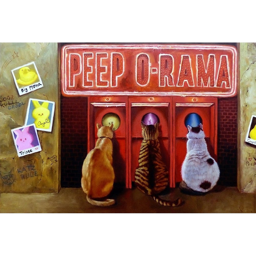 Peepshow Poster Print by Lucia Heffernan-VARPDXH1635D Image 1