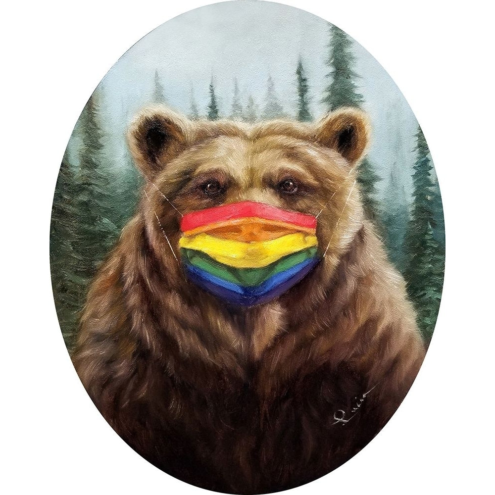 Bear Pride Poster Print by Lucia Heffernan-VARPDXH1710D Image 1