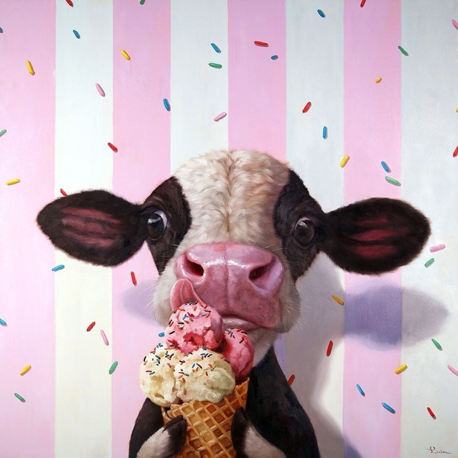 Mooo-Licious Poster Print by Lucia Heffernan-VARPDXH1723D Image 1