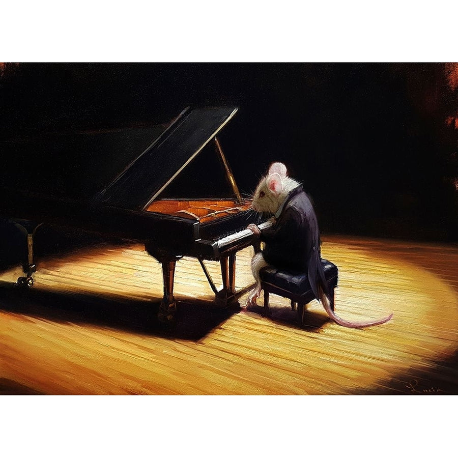 Little Pianist Poster Print - Lucia Heffernan-VARPDXH2015D Image 1