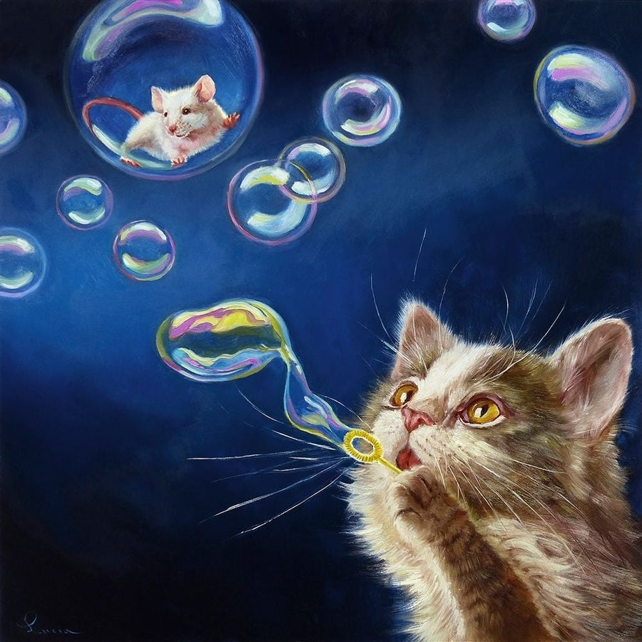 Blowing Bubbles Poster Print - Lucia Heffernan-VARPDXH2129D Image 1