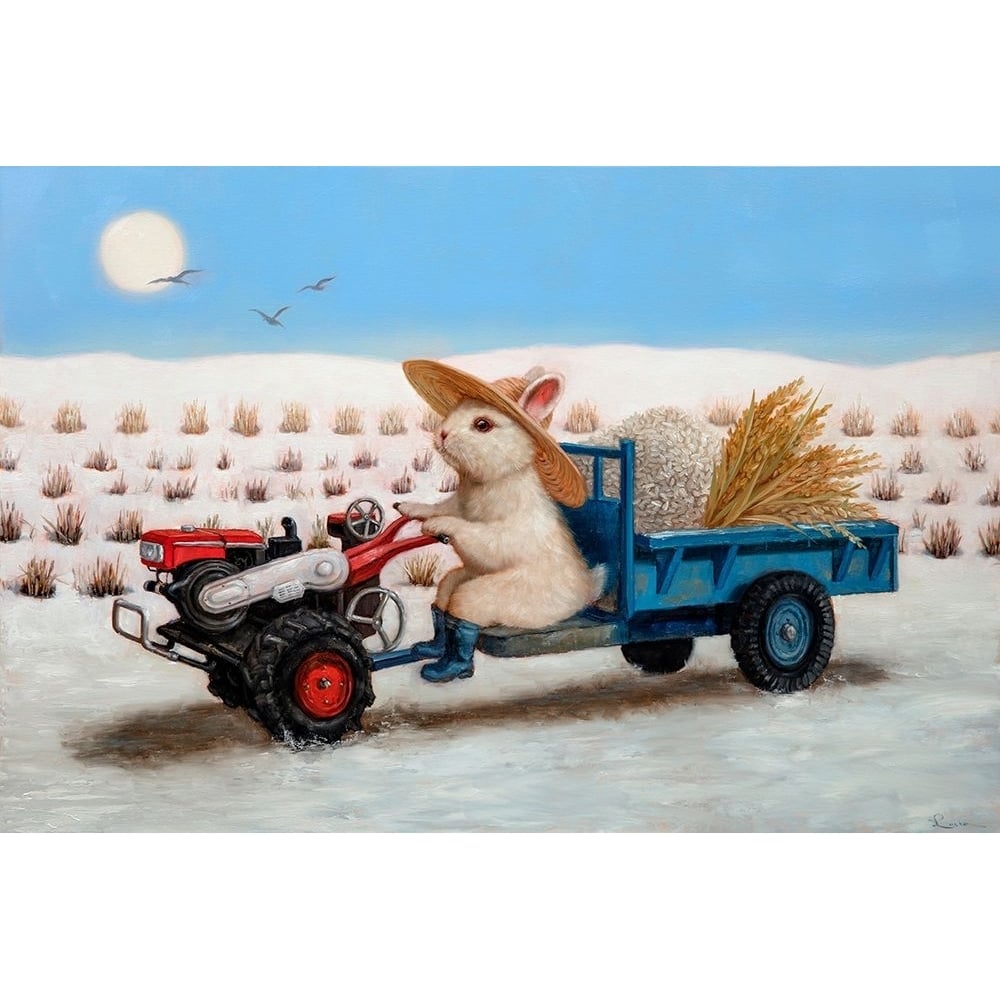 Happy Farmer Poster Print - Lucia Heffernan-VARPDXH2134D Image 1