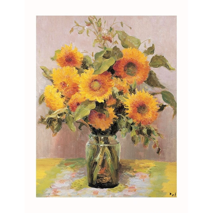 Fleurs de tournesols Poster Print by DYF DYF-VARPDXH2814 Image 1