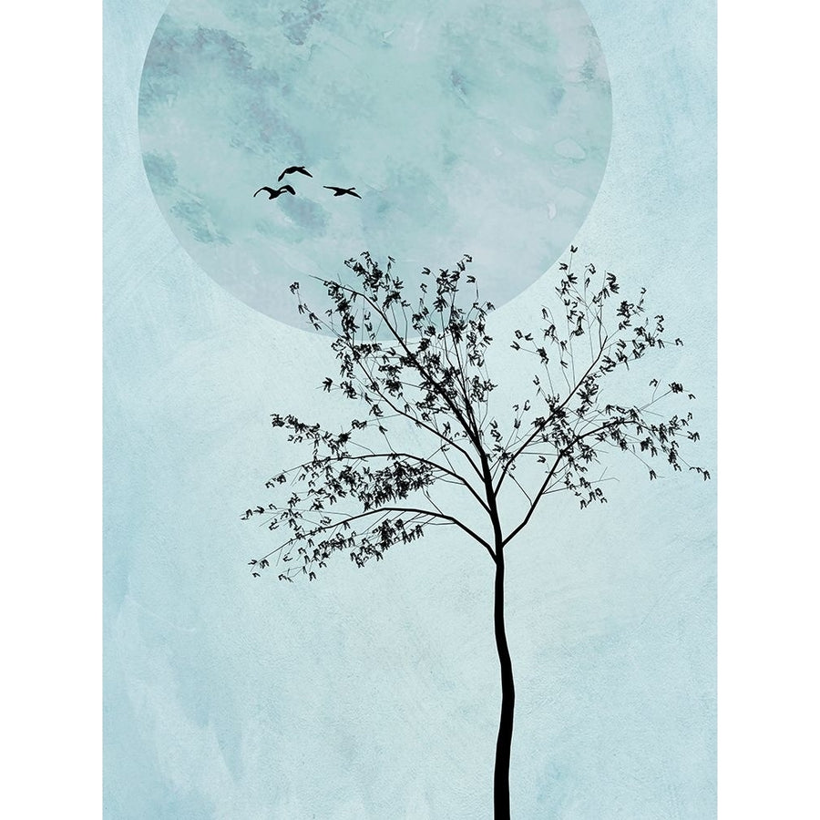 Full Moon Tree II?_ Poster Print by Hal Halli-VARPDXHH008A Image 1