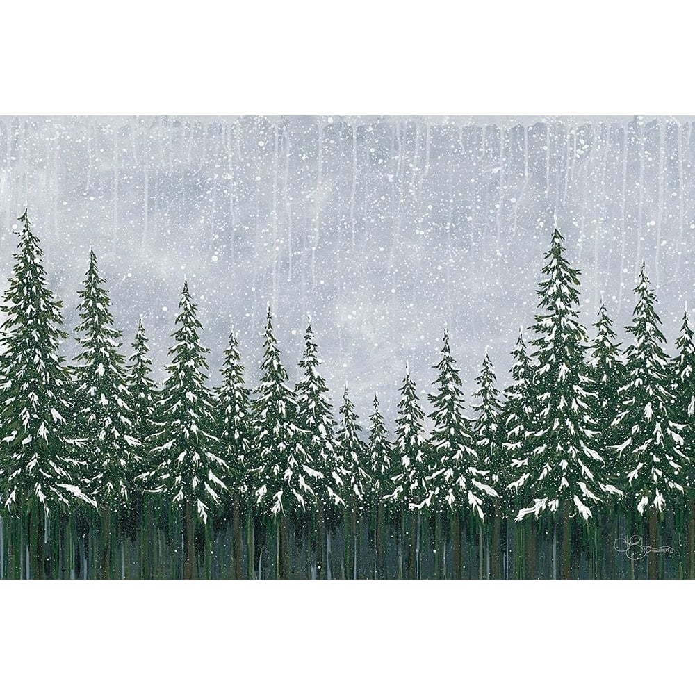 Snowy Forest Poster Print by Holllihocks Art Holllihocks Art-VARPDXHH132 Image 1