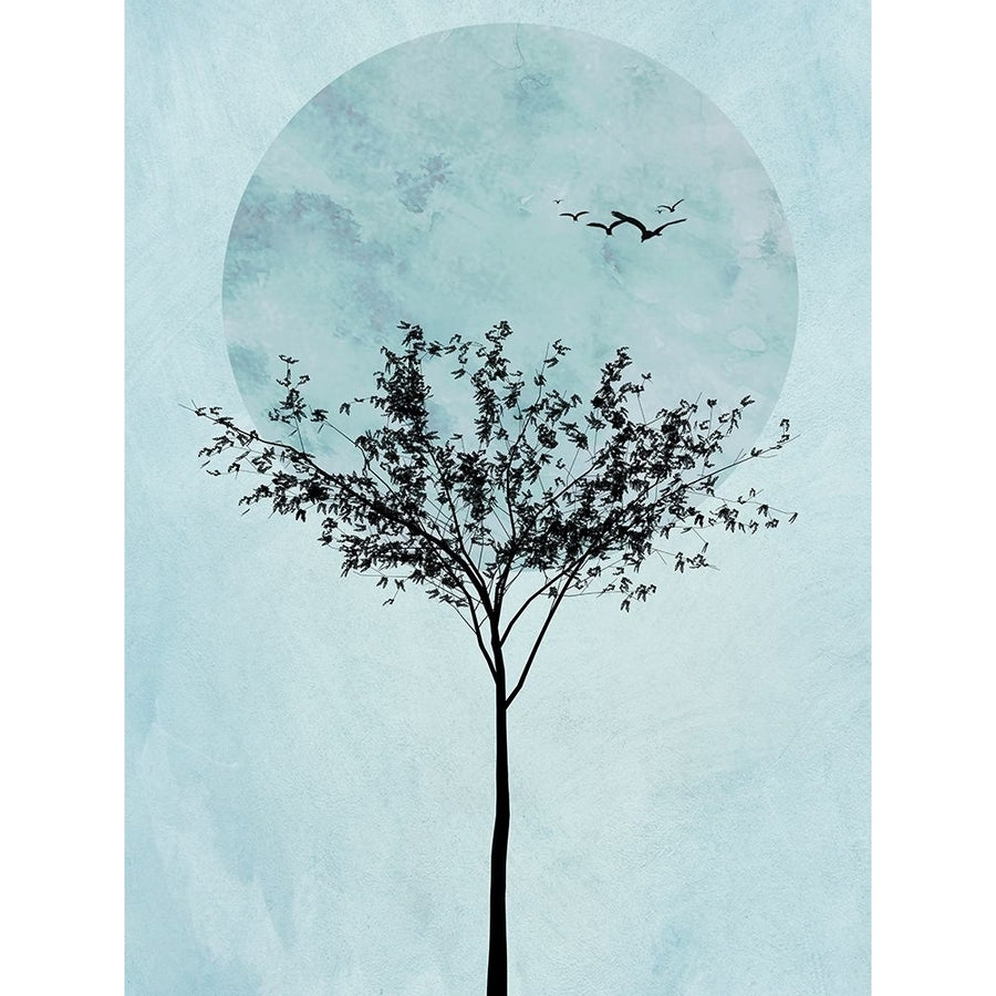 Full Moon Tree III Poster Print by Hal Halli-VARPDXHH009A Image 1