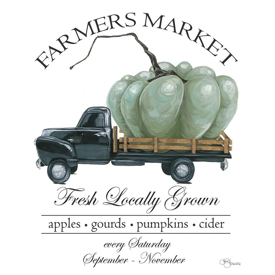 Farmers Market Truck Poster Print by Hollihocks Art Hollihocks Art-VARPDXHH136 Image 1