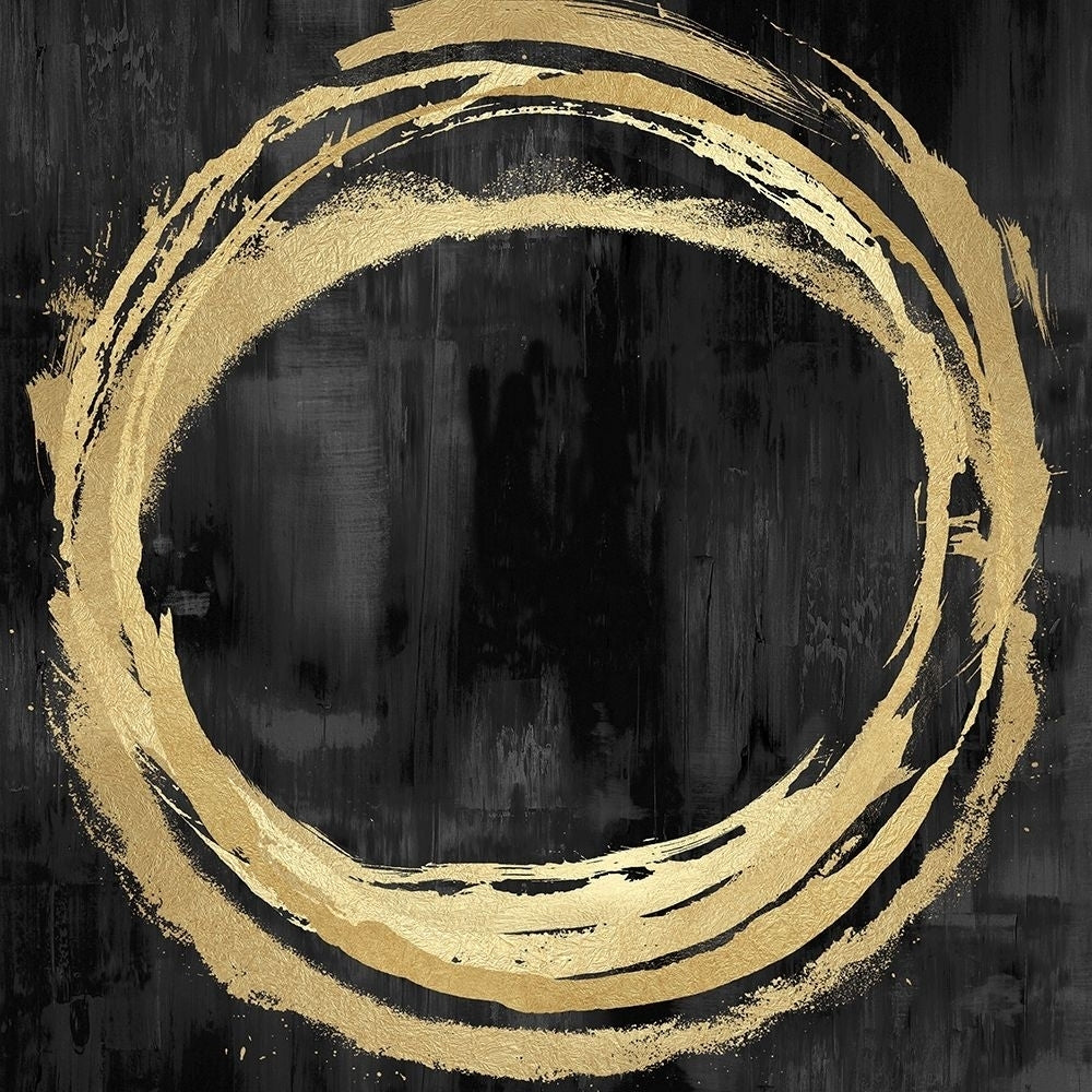 Circle Gold on Black II by Natalie Harris-VARPDXHN117648 Image 1