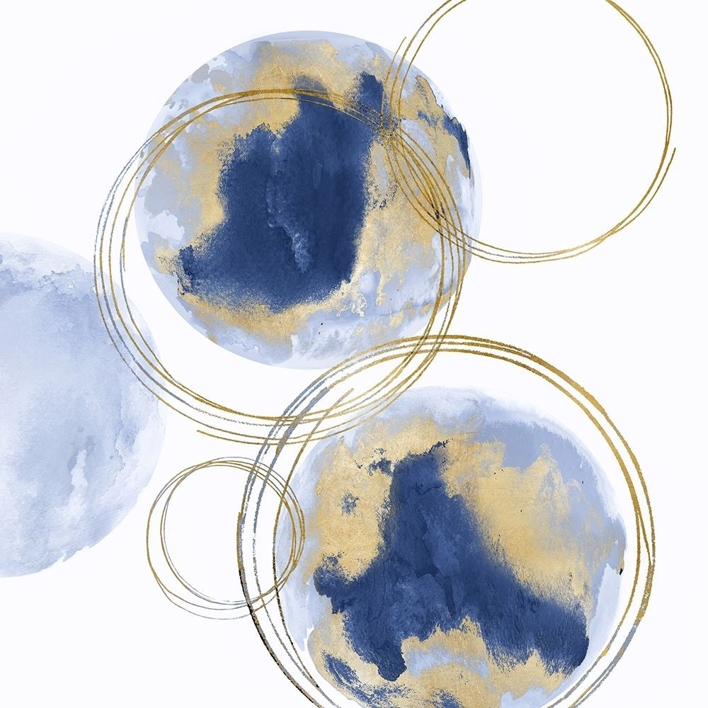 Circular Blue and Gold I by Natalie Harris-VARPDXHN117667 Image 1