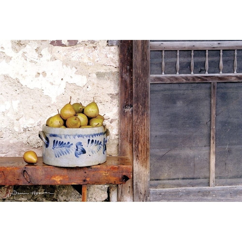 Bushel and a Peck Crock of Pears Poster Print by Irvin Hoover-VARPDXHOO121 Image 1