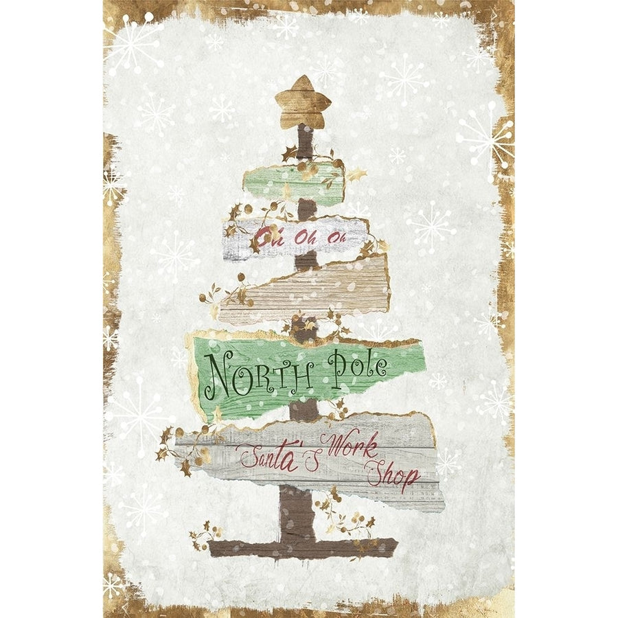 Golden Christmas Tree Poster Print by PI Studio PI Studio -VARPDXHP040A Image 1