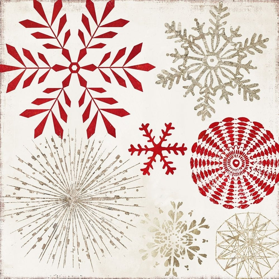 Christmas Snowflakes Poster Print by PI Studio PI Studio -VARPDXHP153A Image 1