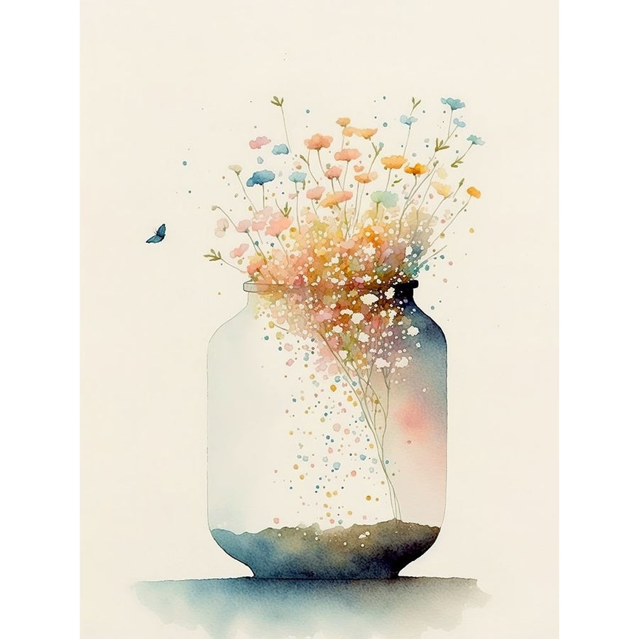 Jug of Wildflowers Poster Print - Leah Mclean-VARPDXHQ009A Image 1