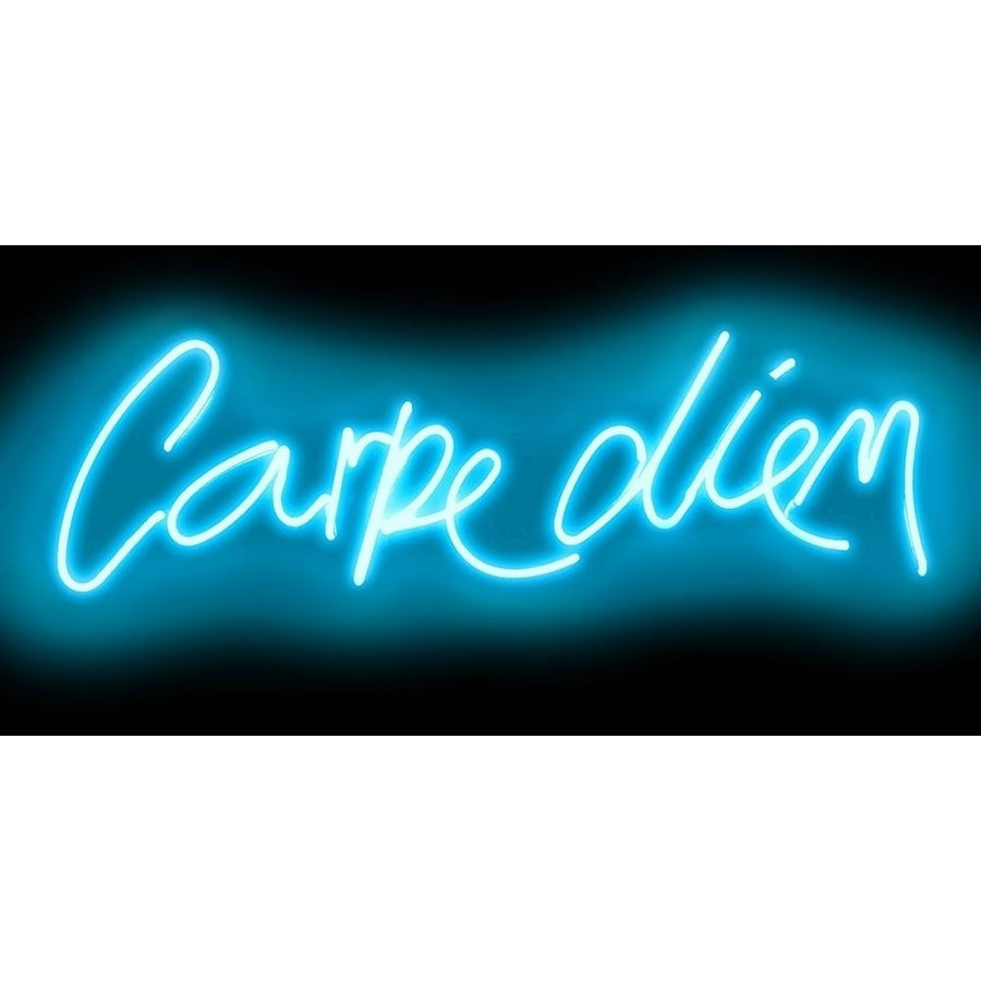 Neon Carpe Diem AB Poster Print by Hailey Carr-VARPDXHR116151 Image 1