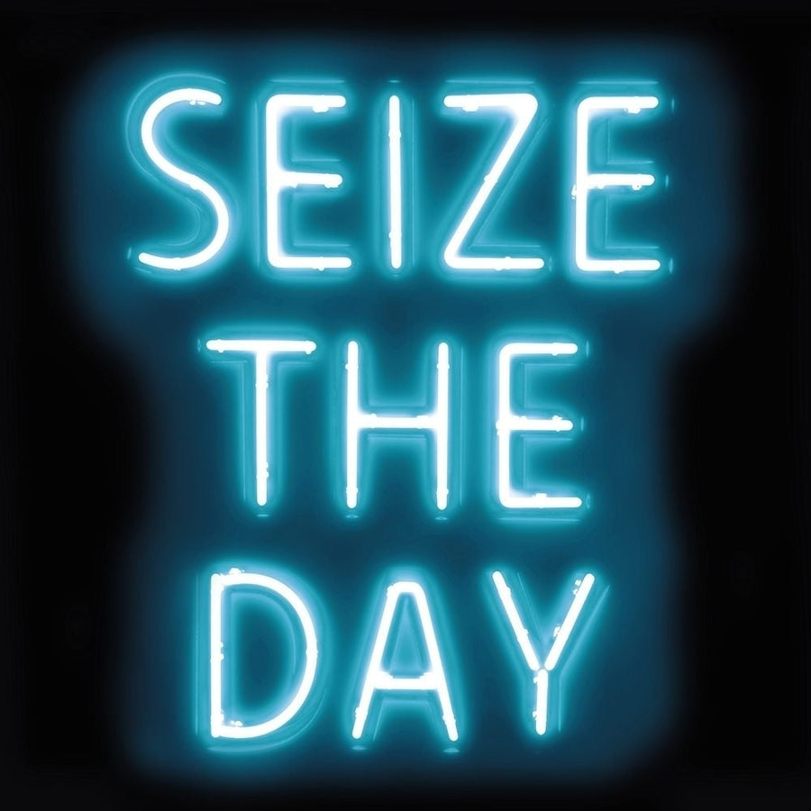 Neon Seize The Day AB Poster Print by Hailey Carr-VARPDXHR116160 Image 1