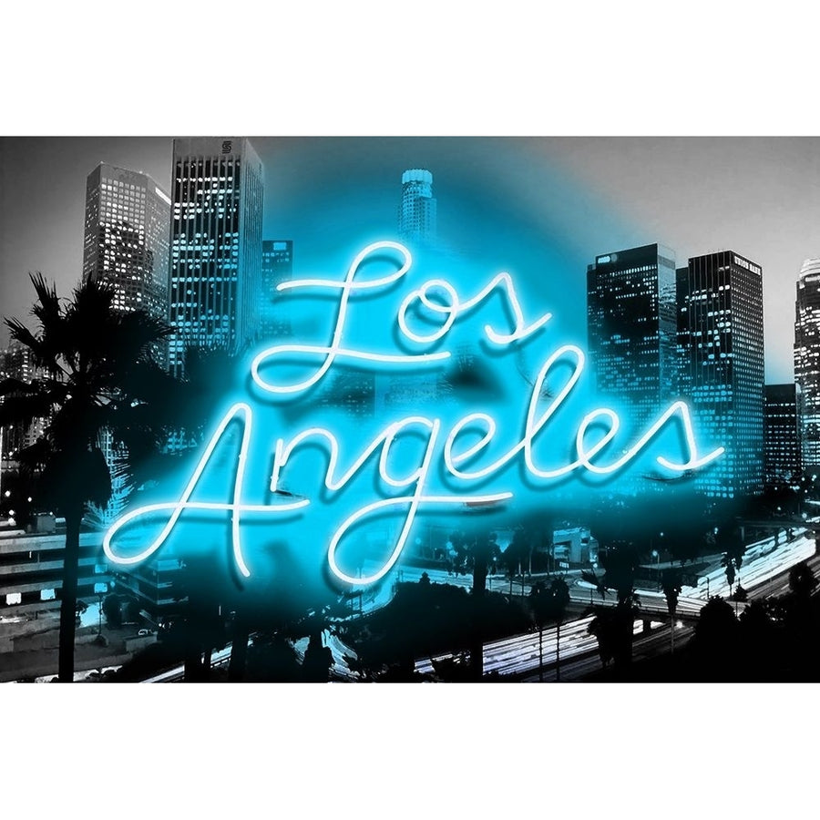 Neon Los Angeles AB Poster Print by Hailey Carr-VARPDXHR116168 Image 1