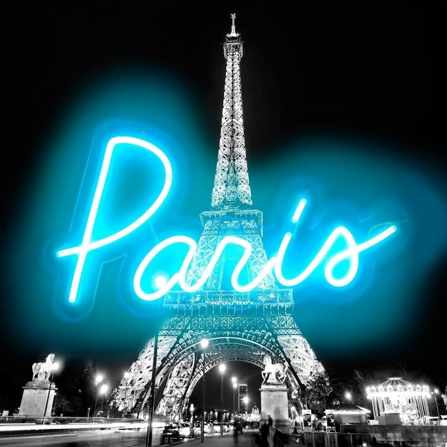 Neon Paris AB Poster Print by Hailey Carr-VARPDXHR116170 Image 1