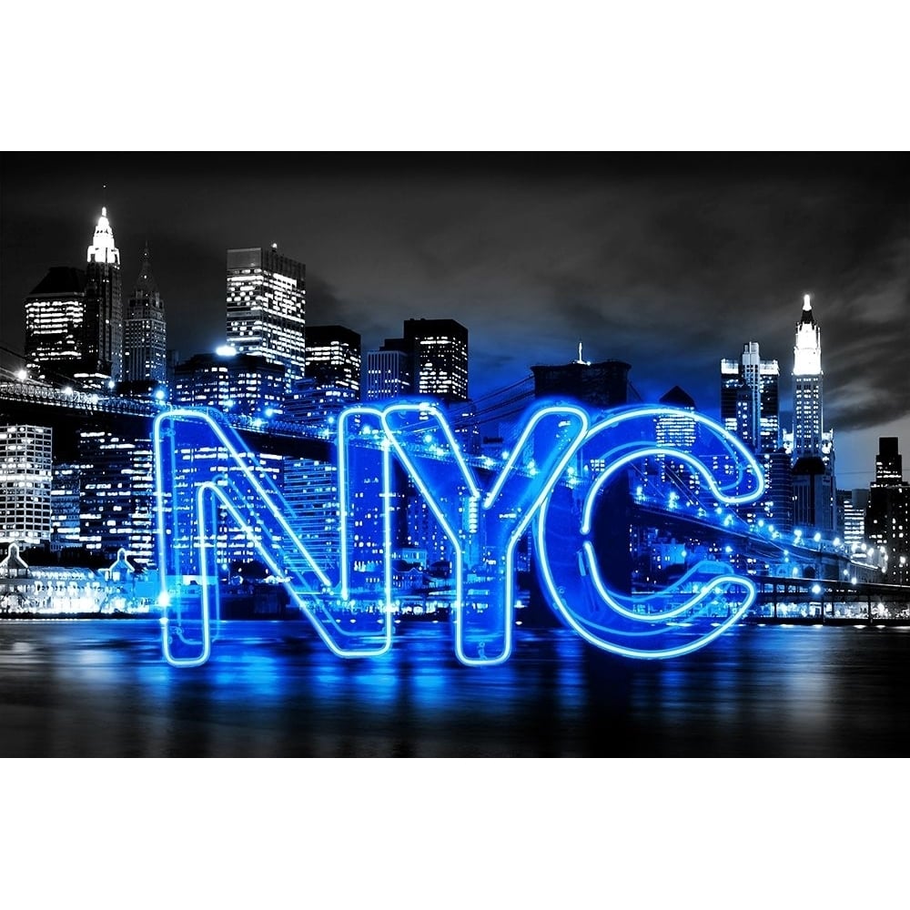 Neon York City BB Poster Print by Hailey Carr-VARPDXHR116222 Image 1