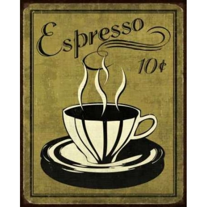 Retro Coffee II Poster Print by N Harbick-VARPDXHRB036 Image 1