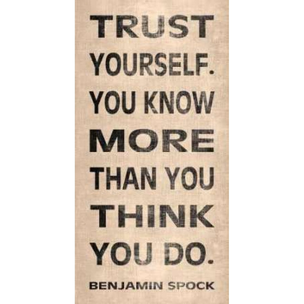 Trust Yourself Poster Print by N Harbick-VARPDXHRB089 Image 2