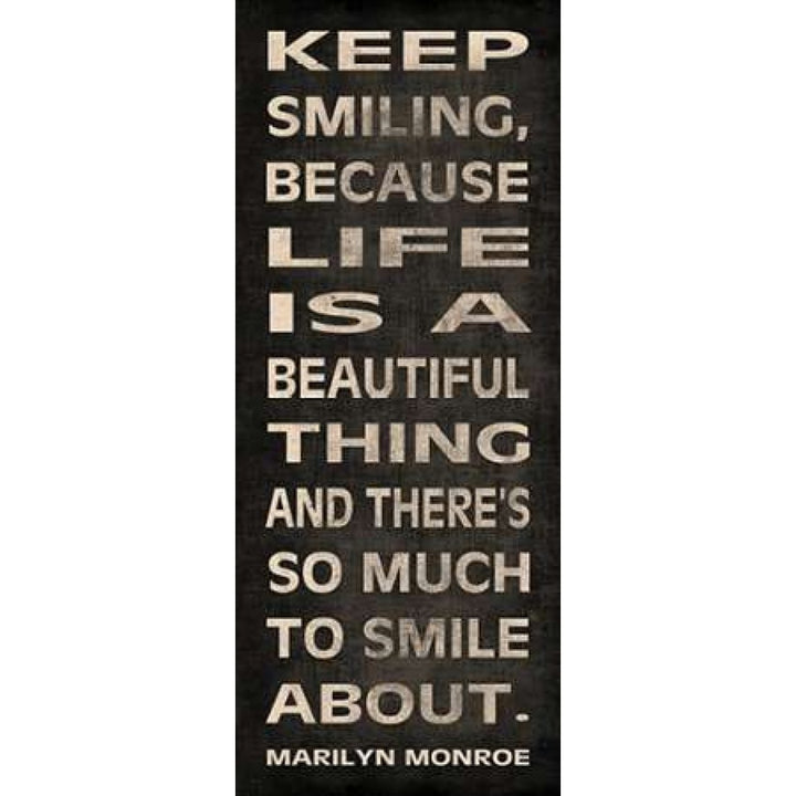 Keep Smiling Poster Print by N Harbick-VARPDXHRB190 Image 1