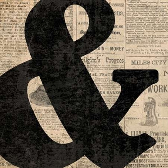 Ampersand Poster Print by N Harbick-VARPDXHRB229 Image 1